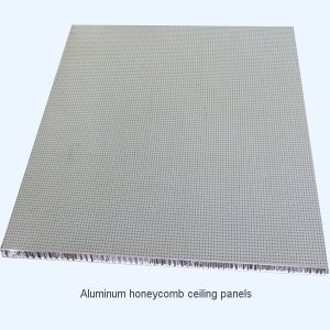 แผ่นปิดอลูมิเนียม Honeycomb